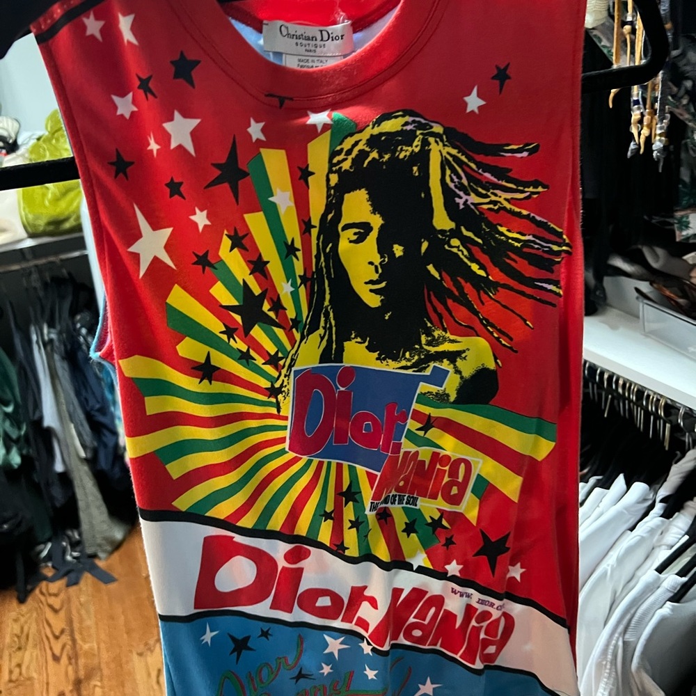 Christian Dior mania Rasta top